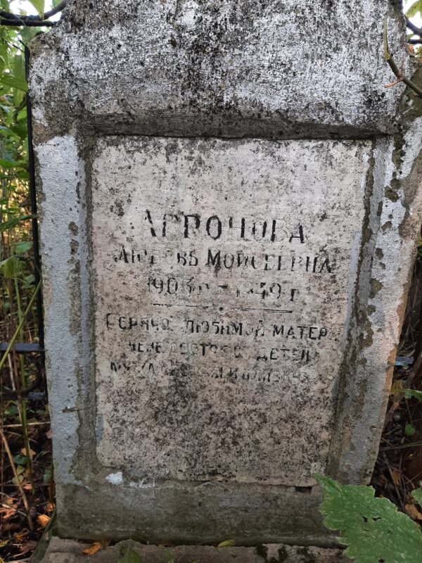 Агронова Любовь Моисеевна