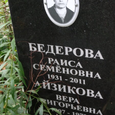 Бедерова Раиса Семёновна Айзикова Вера Григорьевна
